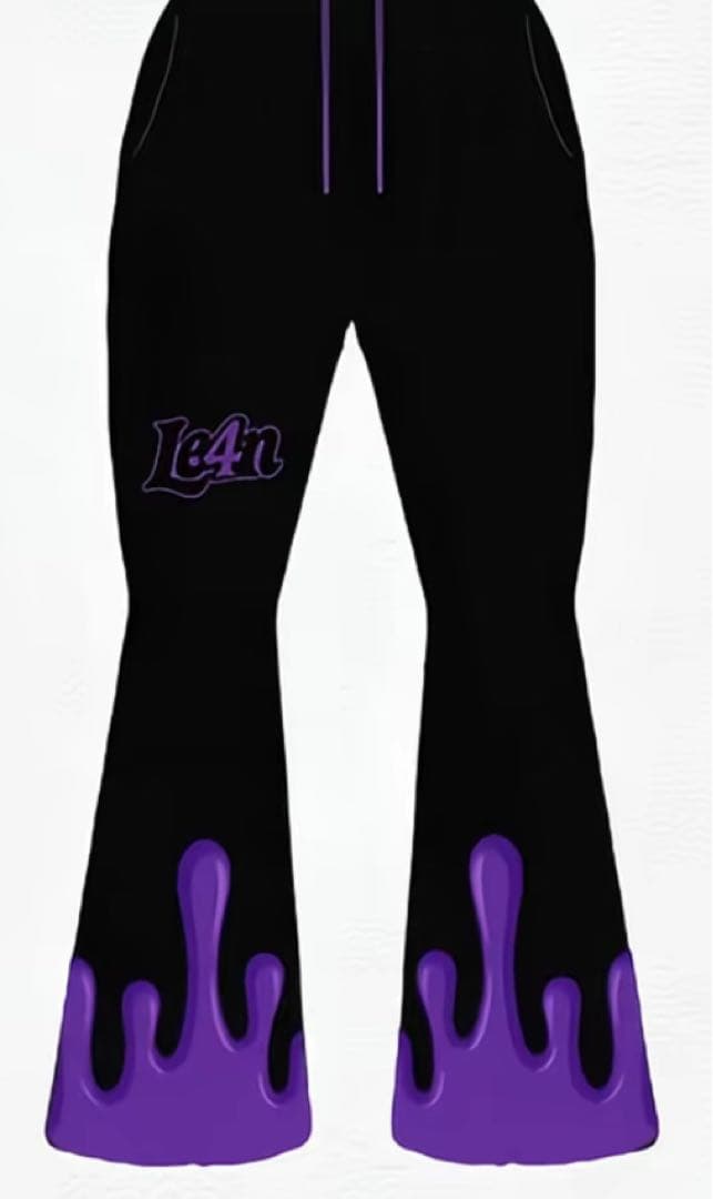 Le4n フレアパンツ