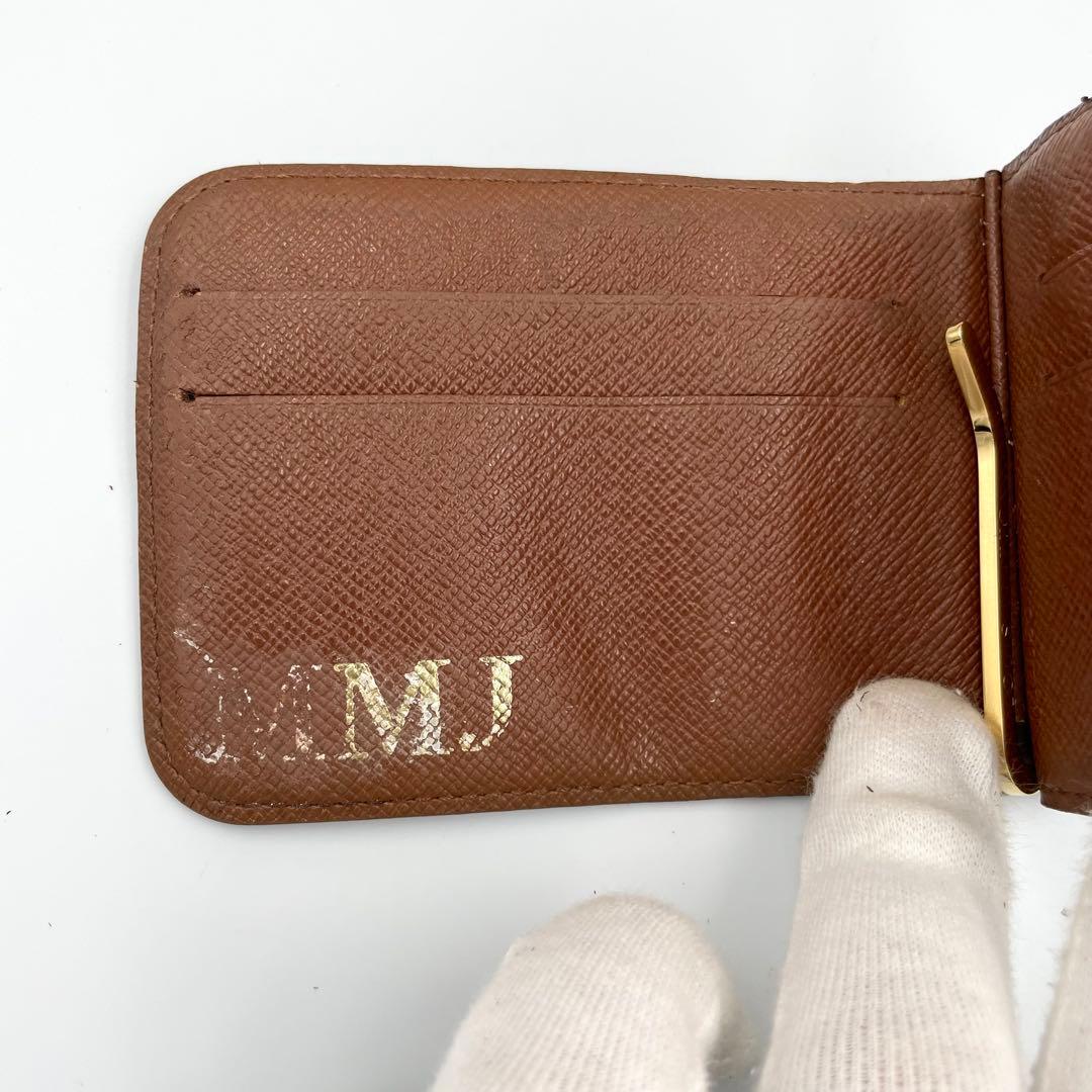 LOUIS VUIITTON ルイヴィトン マネークリップ　モノグラム　札入れ