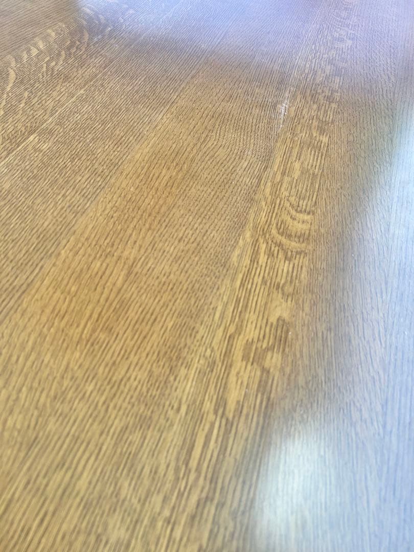 721 タモ材 ダイニングテーブル 大型 200cm 北欧 ナチュラル　超美品