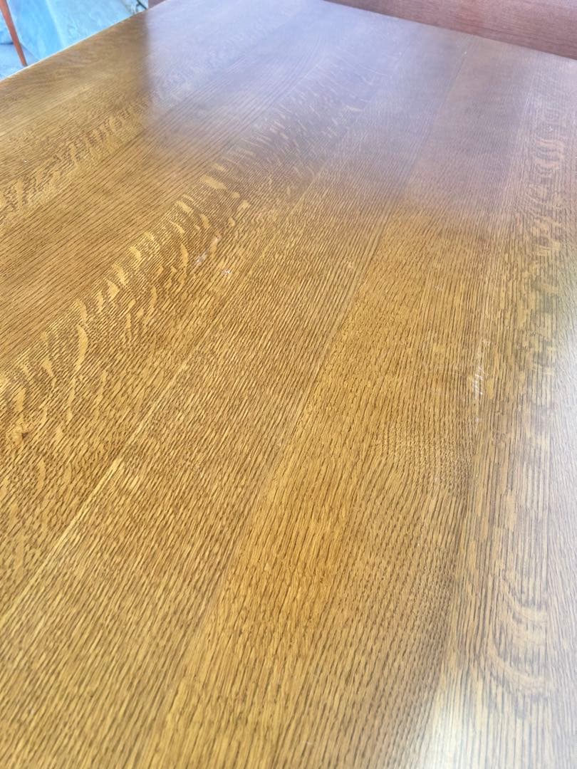 721 タモ材 ダイニングテーブル 大型 200cm 北欧 ナチュラル　超美品