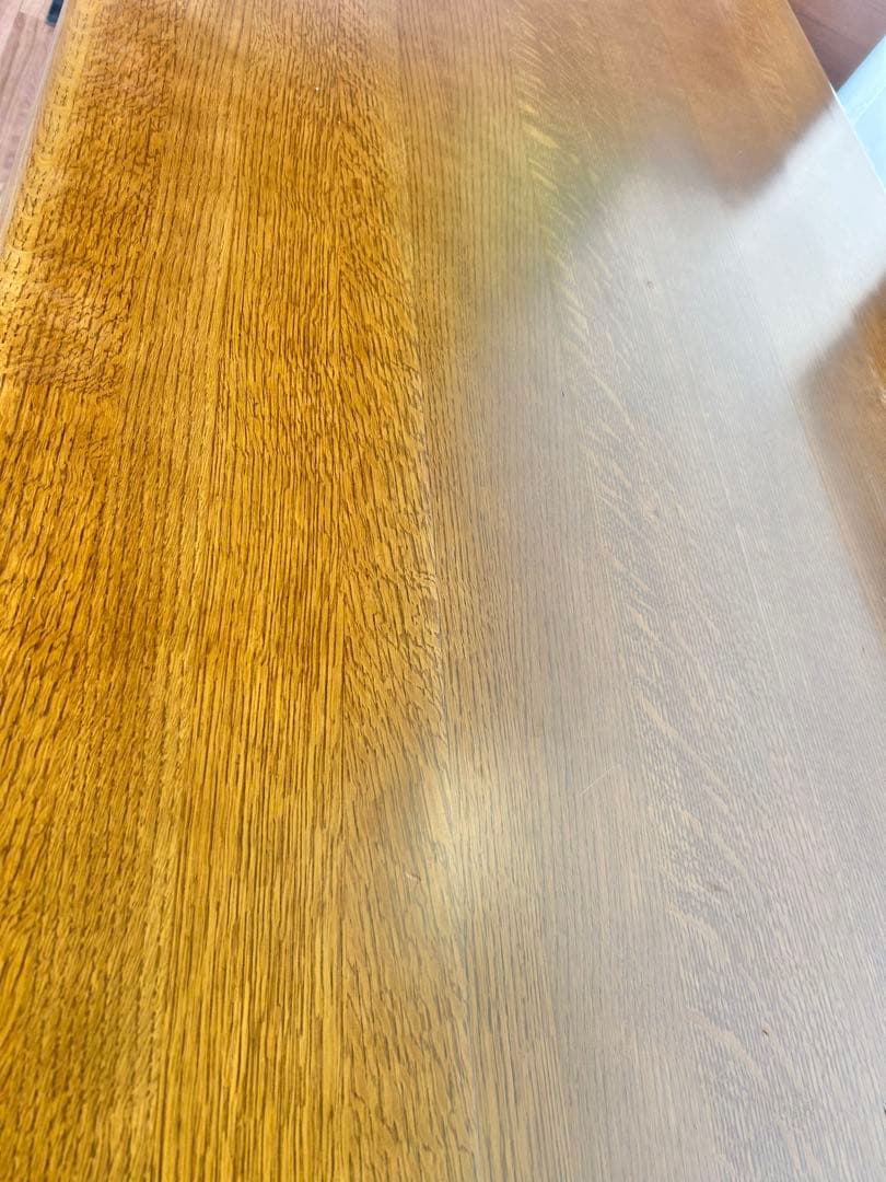 721 タモ材 ダイニングテーブル 大型 200cm 北欧 ナチュラル　超美品