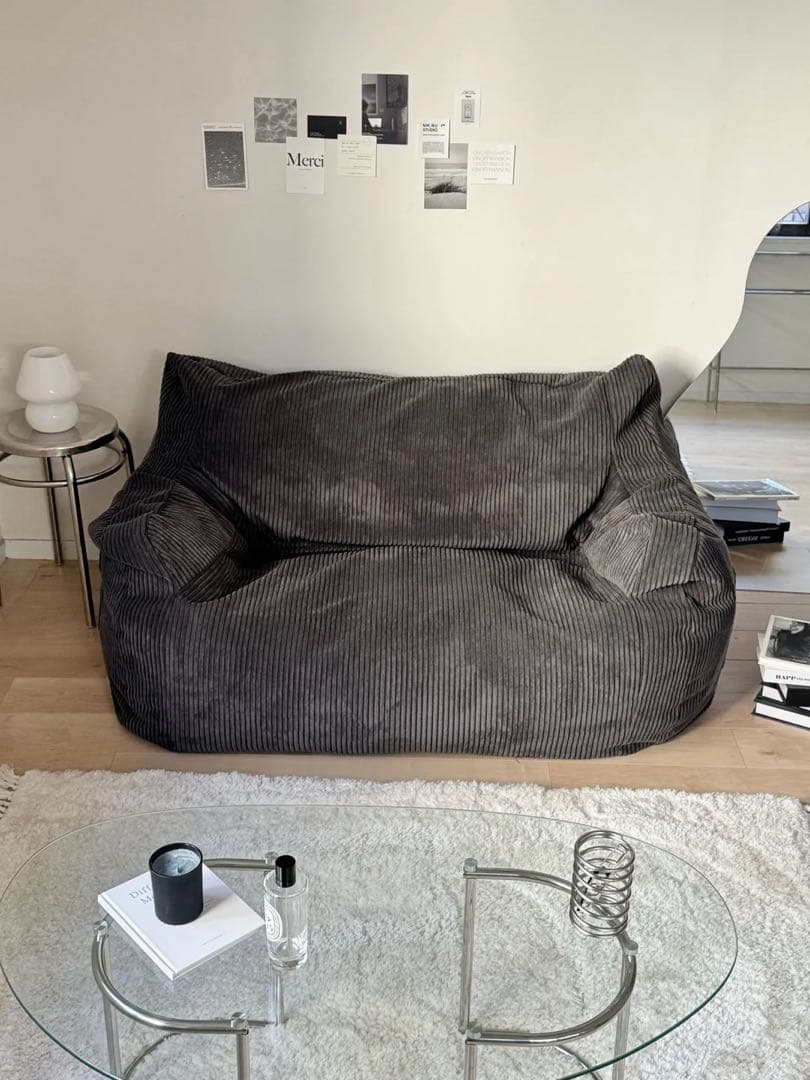 LOOSY ルージー　 2人がけソファ用　カバー　オットマン付き