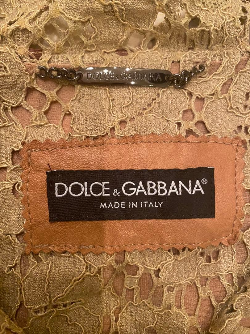 ドルチェ&ガッバーナ レザージャケット 36サイズ