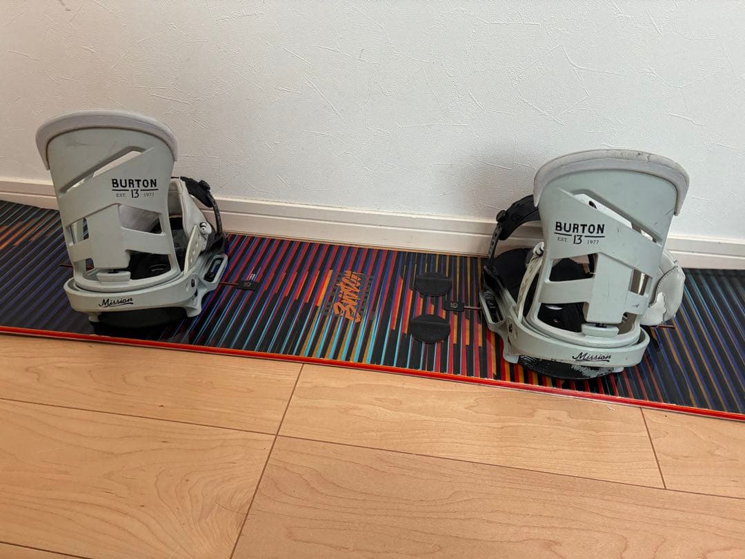 BURTON CRUSH 155cm✖️ BURTON MISSION EST M
