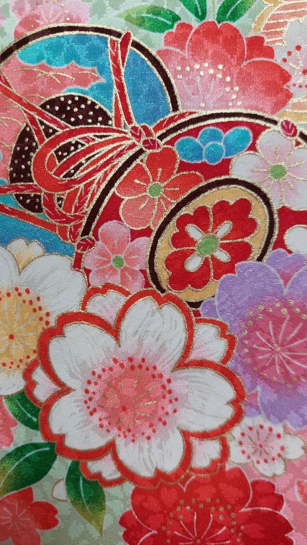 NA355子供着物正絹七五三めちゃくちゃ綺麗着丈99センチ裄丈46センチ