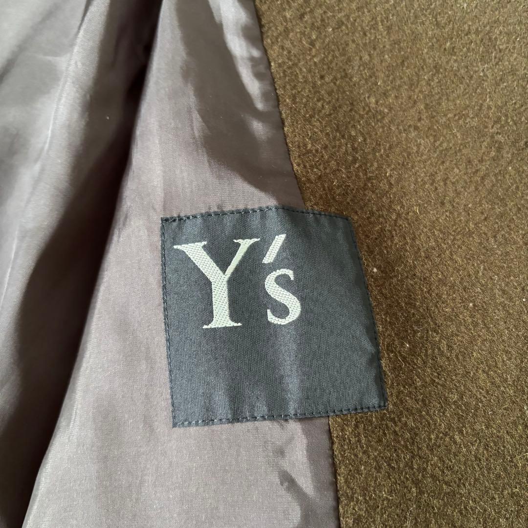 ワイズ　チェスターコート　ロング　ウール　ヨウジヤマモト　ブラウン　茶色　２