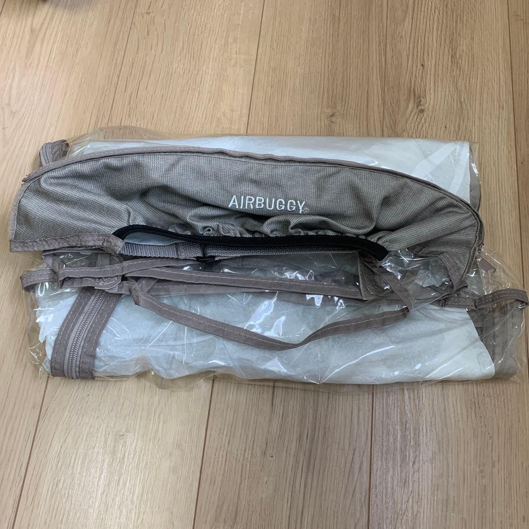 AIRBUGGY 折りたたみ式ベビーカー グレー/ブラウン