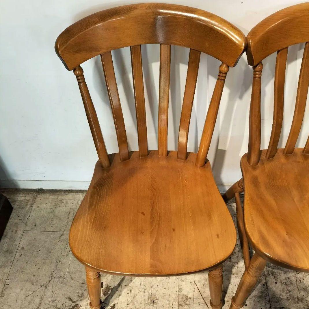 M♦Sale東名　柏木工　ダイニング　4点セット　カントリー　飛騨家具