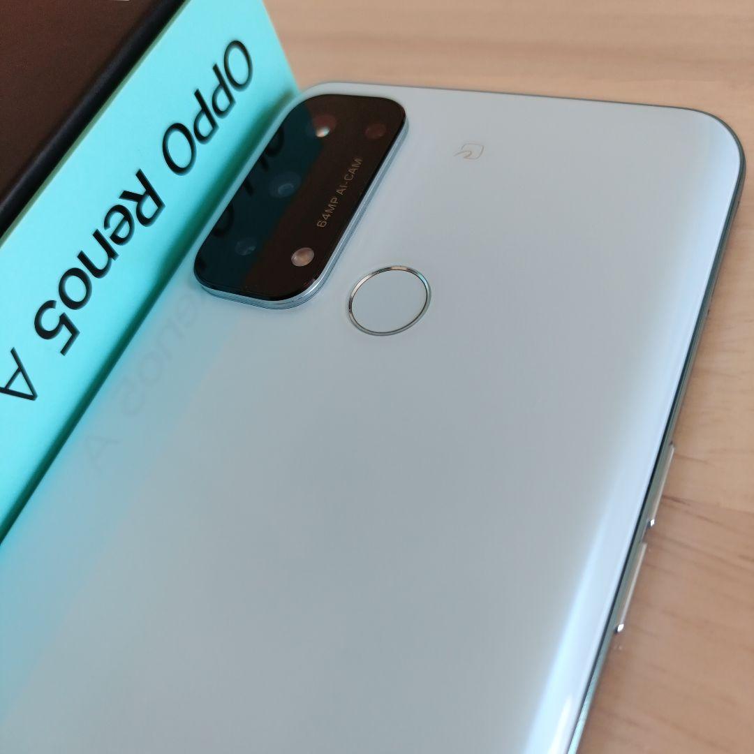 OPPO Reno 5A ライトブルー 本体 SIMフリー