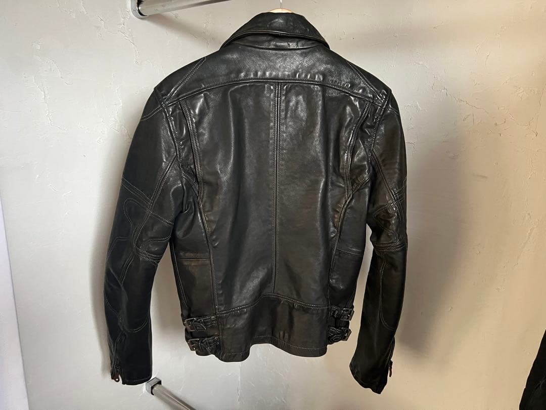 ディーゼル　レザージャケット　表記サイズLサイズ