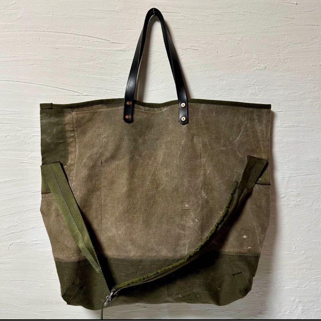 70'sビンテージ ミリタリー アメリカ軍 トートショルダーバッグ RRL 34