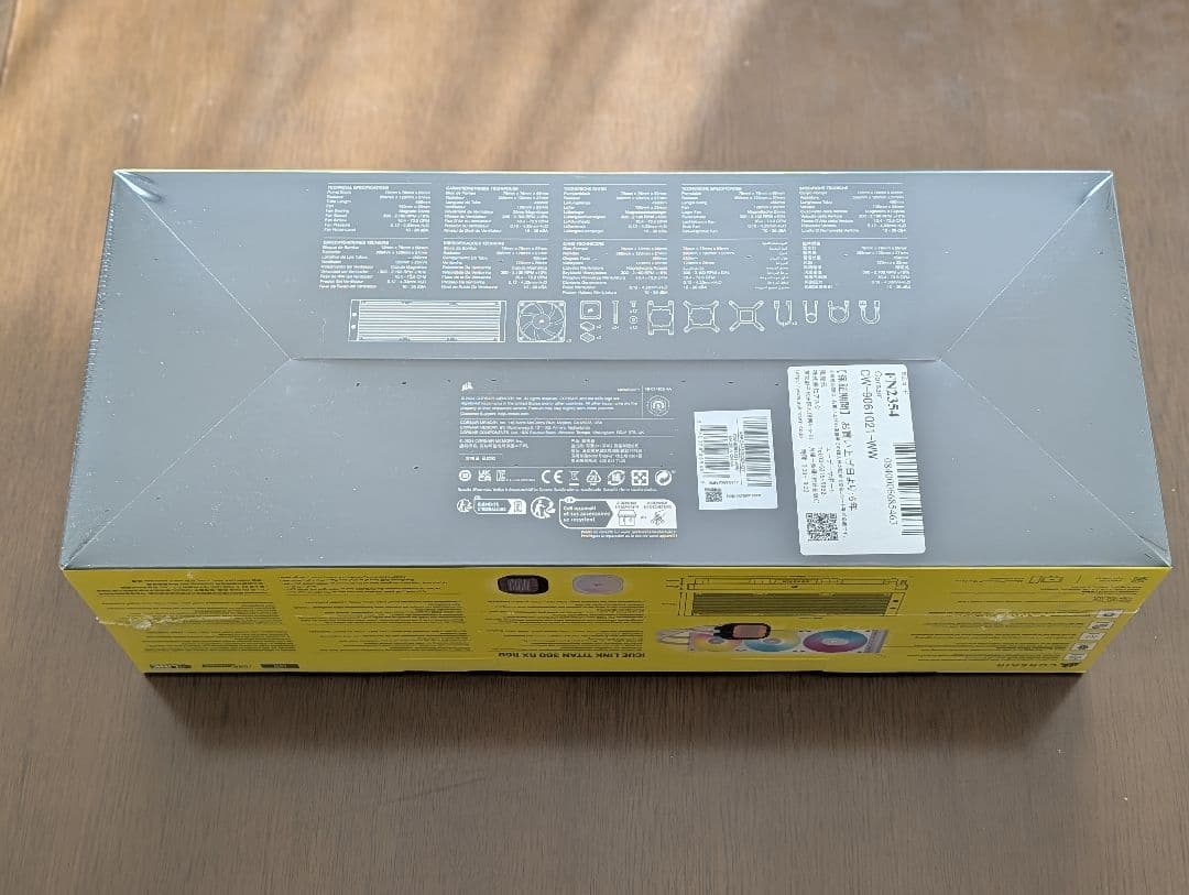 CORSAIR iCUE LINK TITAN 360 RX RGB 水冷式