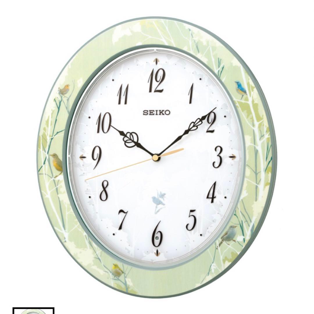 SEIKO セイコー 掛け時計 RX214M 鳥のさえずり