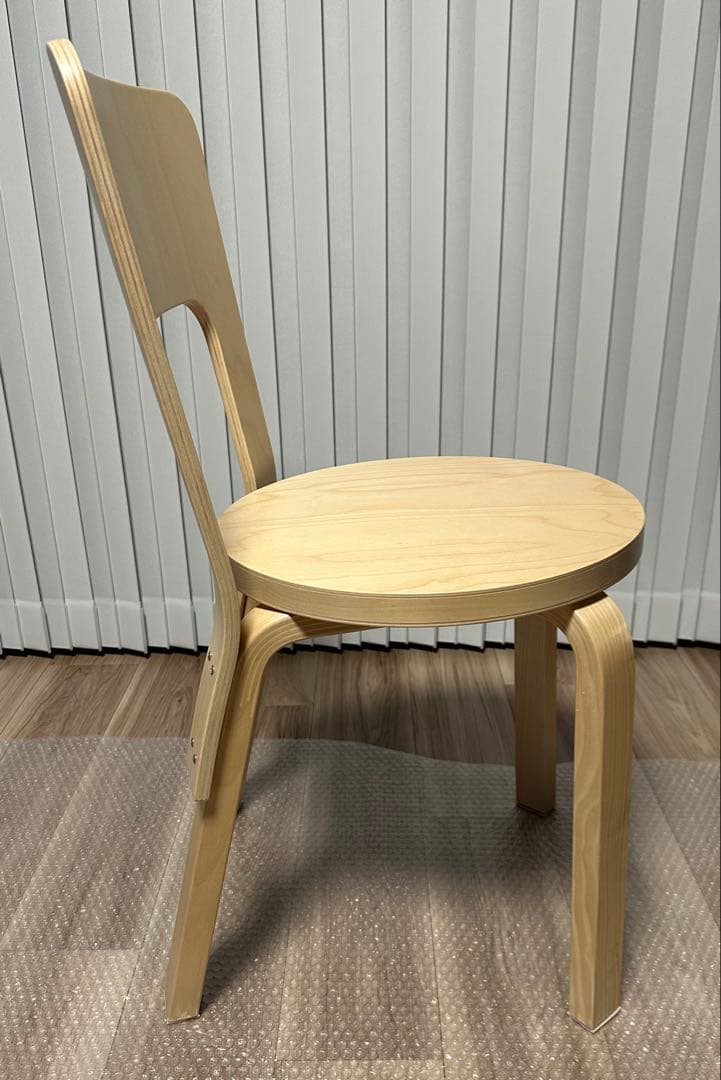 artek アルテックチェア 66 chair ナチュラル ラッカー [a]