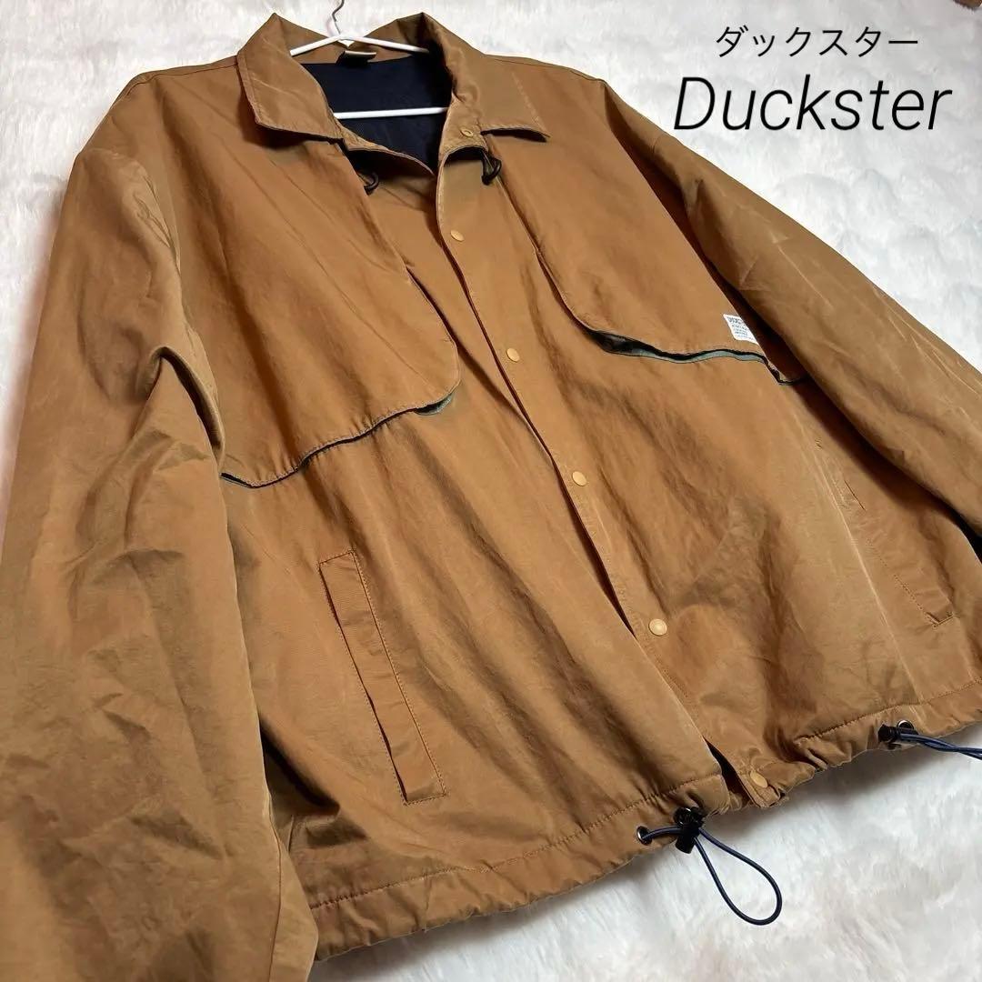 Duckster ダックスター キャメル コットンナイロン サイドルーズ XL