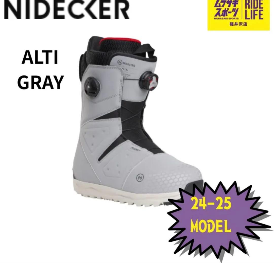 yo→NIDECKER ALTI スノーボードブーツ 24-25。