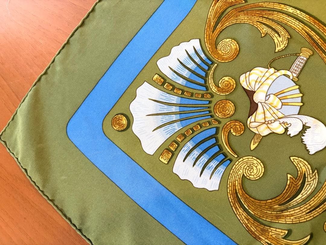 HERMES エルメス スカーフ カレ90 シルク ヴィンテージ