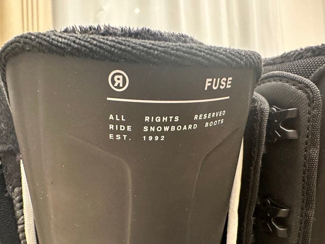 週末セール　RIDE FUSE スノーボードブーツ ブラック　26cm