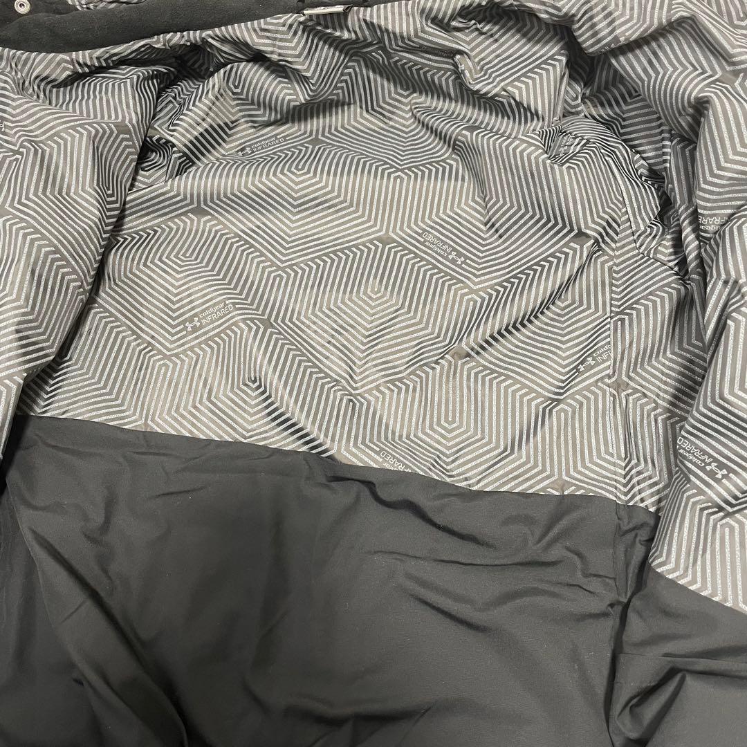 アンダーアーマー　ベンチコート　XL ロングコート　スポーツ観戦　コールドギア