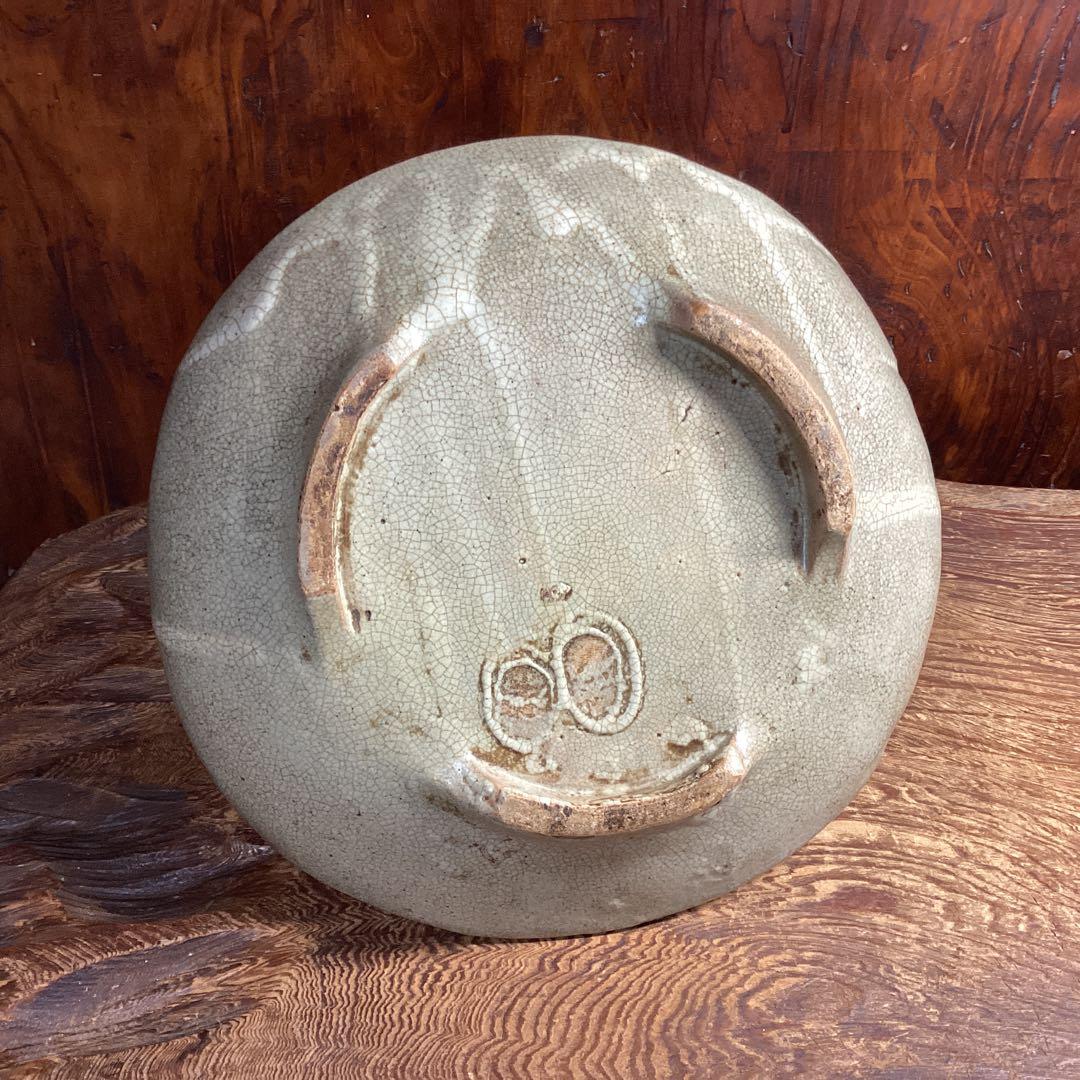 古唐津　手付鉢　菓子器