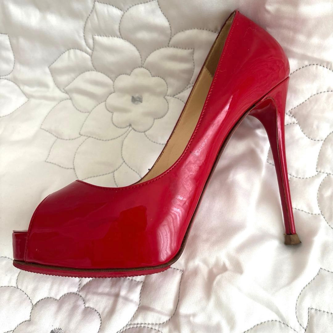 ⭐︎ Christian Louboutin 36 赤　ハイヒール　美品⭐︎