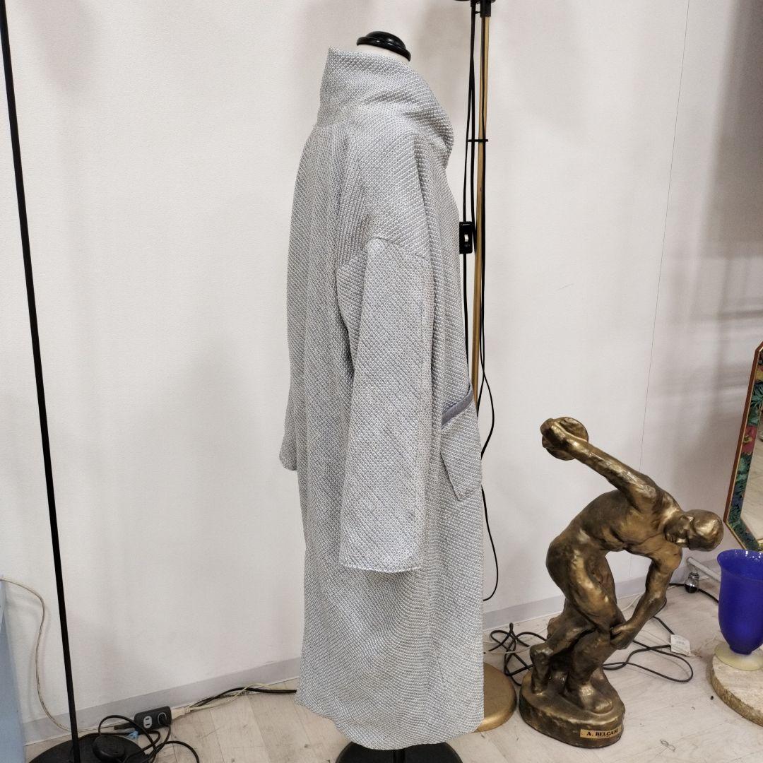 着物リメイク　リバーシブル　 ロングコート