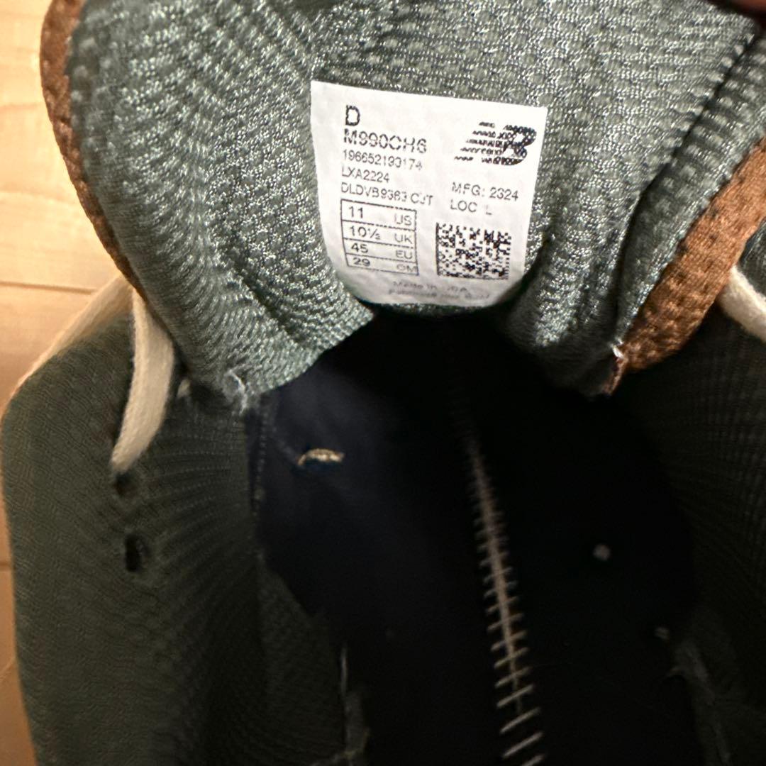 マ*オ様 New Balance carhartt M990CH6 サイズ29セ
