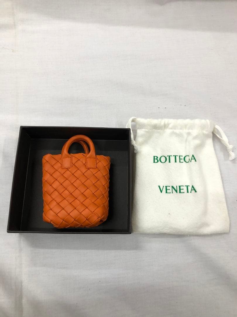 kny24536#171 BOTTEGA VENETA ミニチュアキーリング