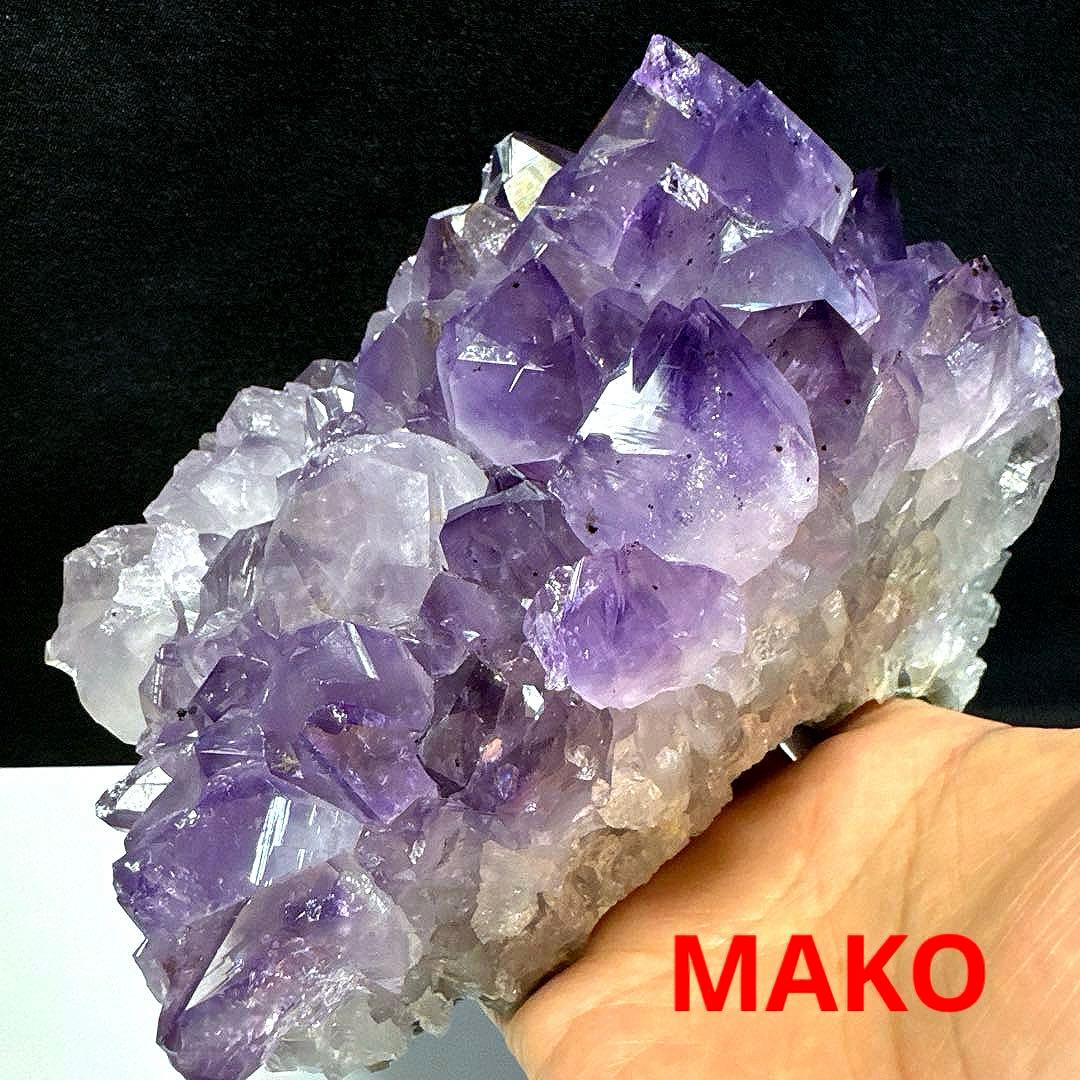 M1676☆アメジストクラスター2.2Kg☆天然石　原石☆N50405-A
