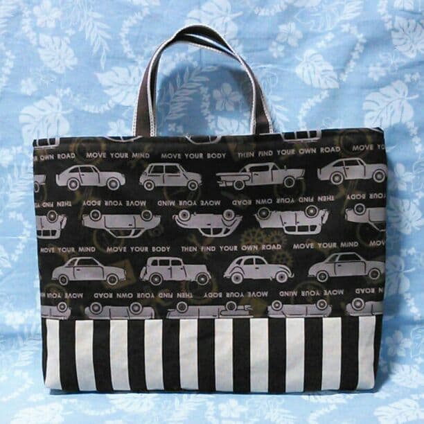 クラシックカーレッスンバックオーダー ★車★防災頭巾カバー★はたらく車 入園