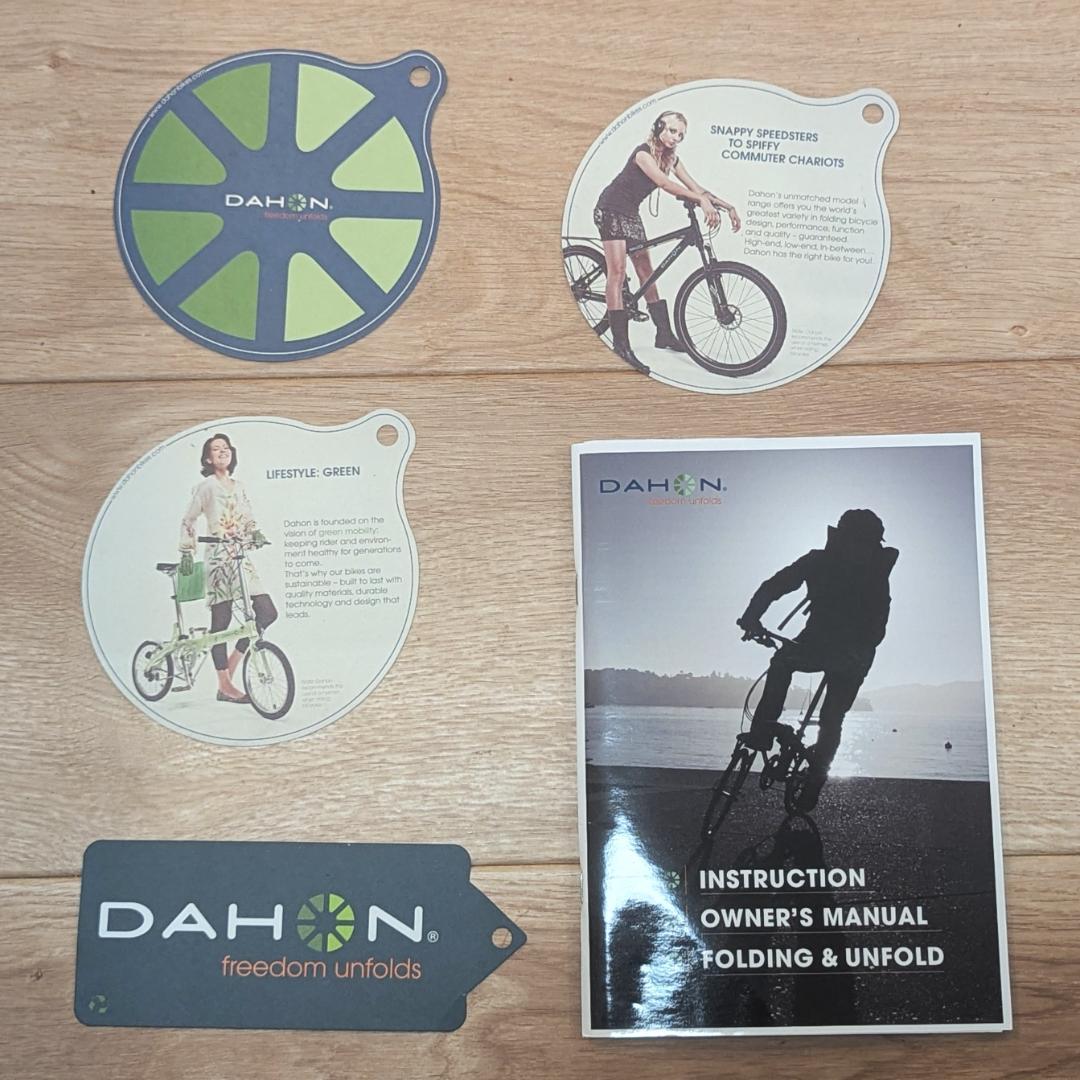 DAHON VISC EVO スポーツモデル、折り畳み自転車、カスタム済み