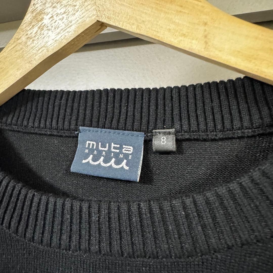 人気 完売品 muta MARINE GOLF 8ワッペン コットンセーター