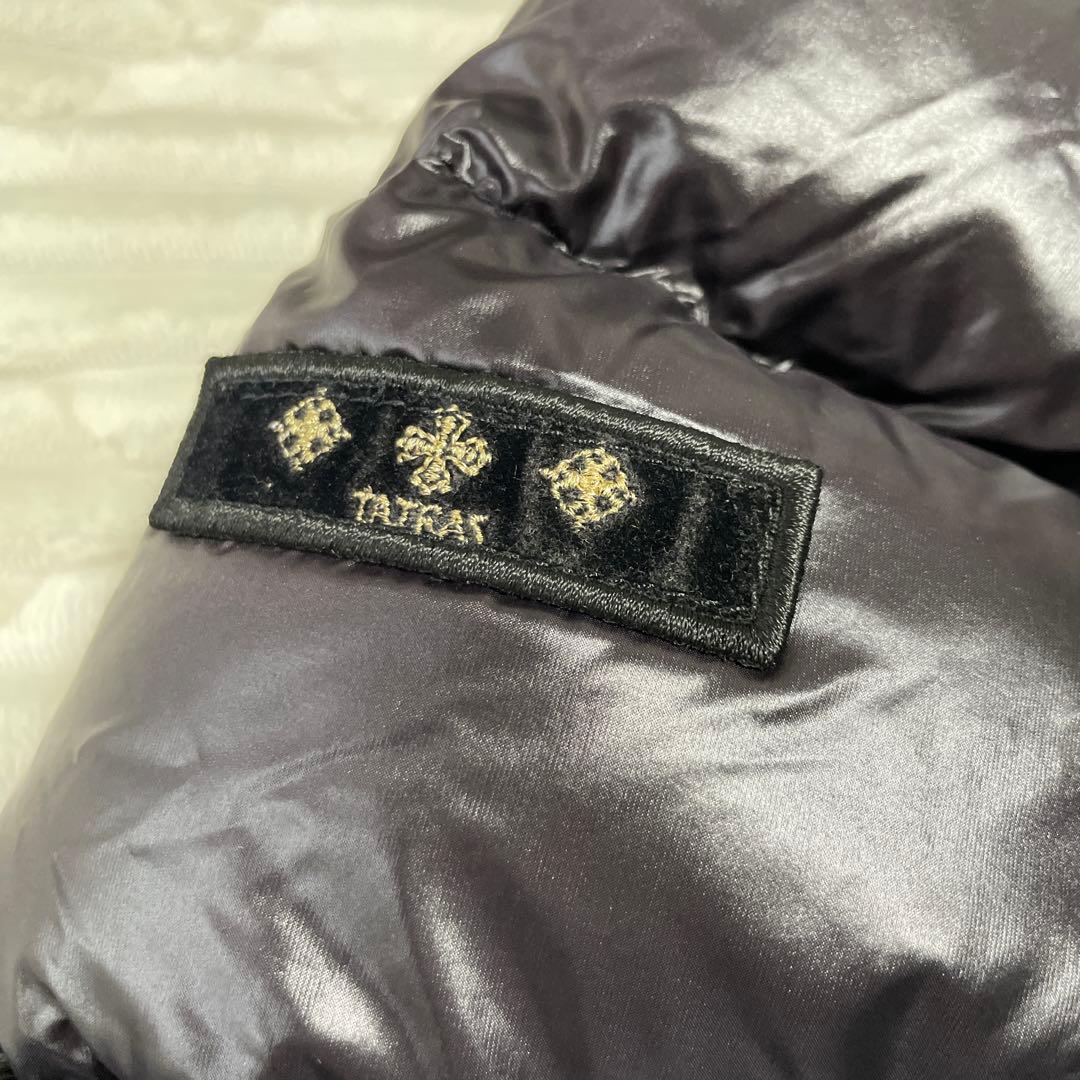 タトラス　ダウンジャケット　ショート丈　ダークブラウン　01 S