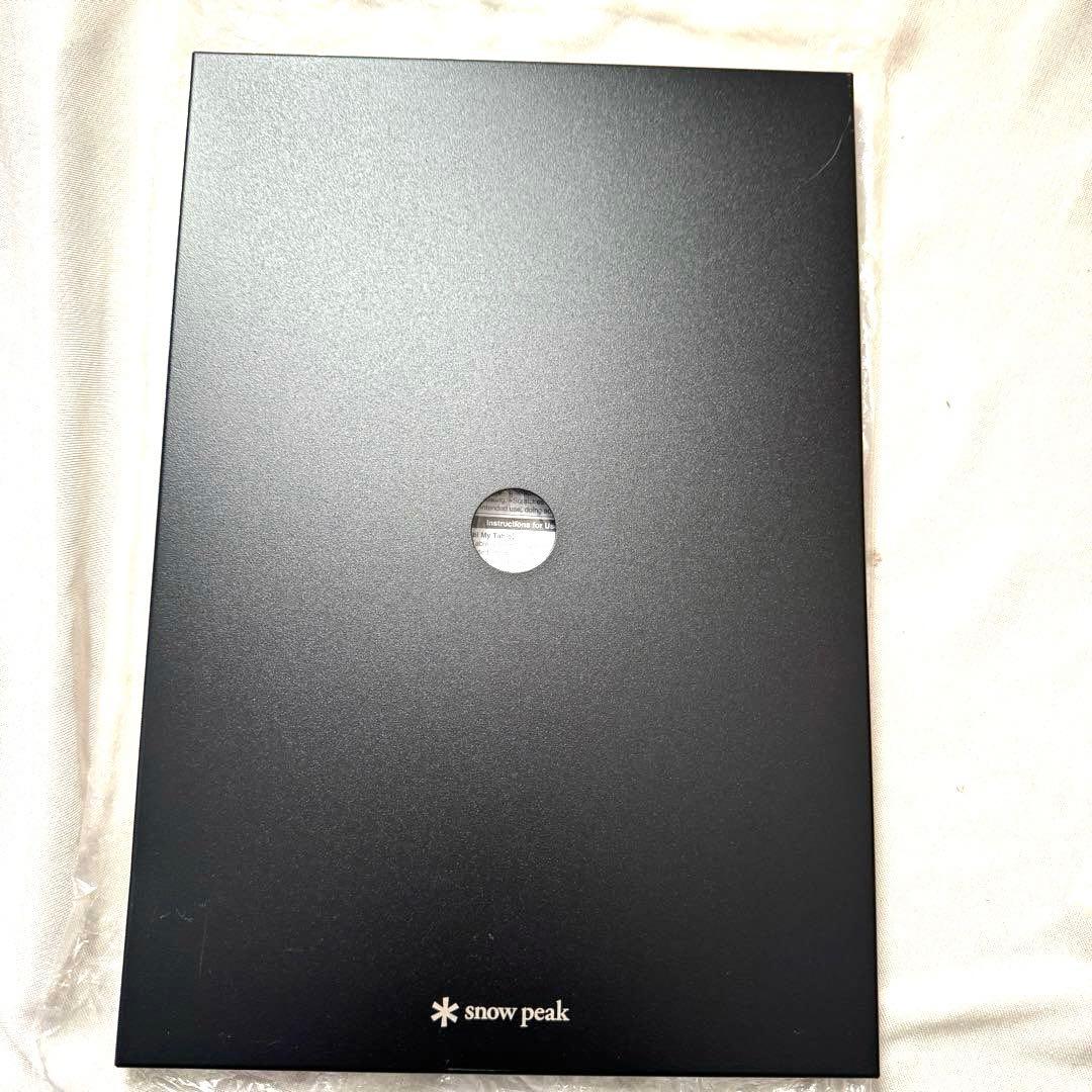 新品 スノーピーク IGT ステンレストレー 1ユニット ブラック 限定