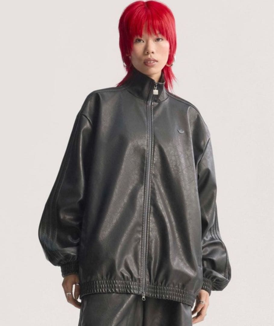 プレザー ファイヤーバード オーバーサイズ トラックトップ アディダス