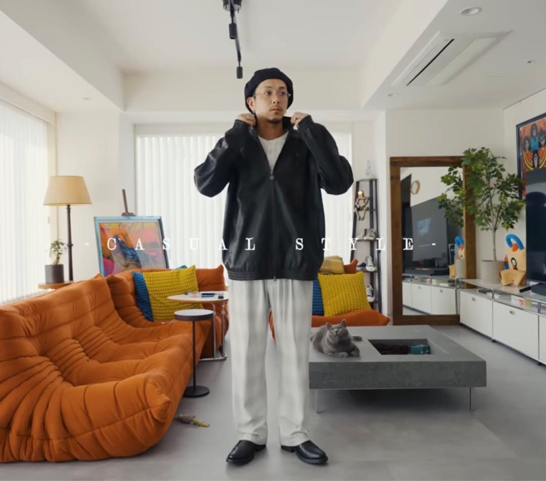 プレザー ファイヤーバード オーバーサイズ トラックトップ アディダス