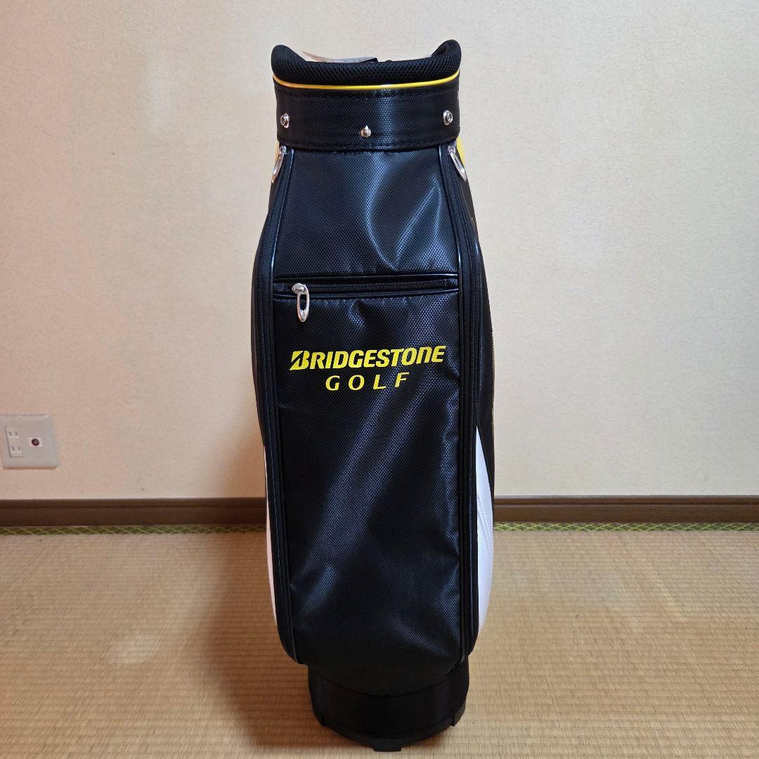 新品　BRIDGESTONE GOLF キャディバッグ ブラック/イエロー
