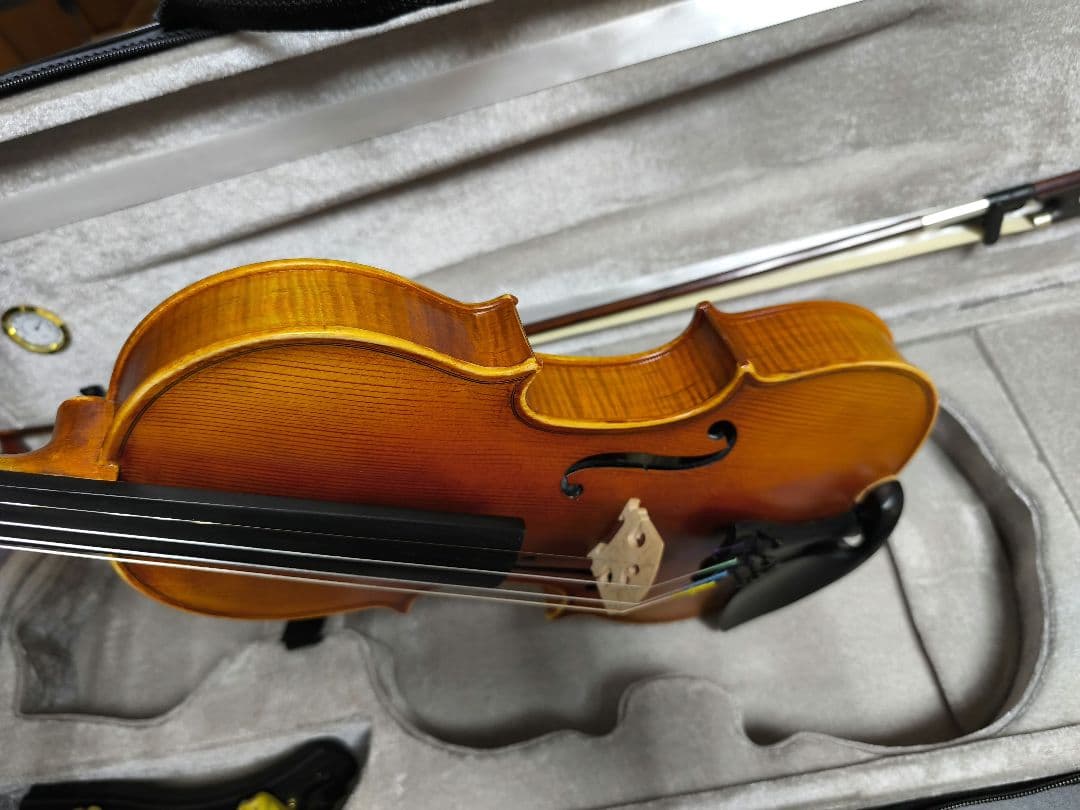 PVN544 アウトフィットバイオリンセット 4/4 ファインチューンペグ