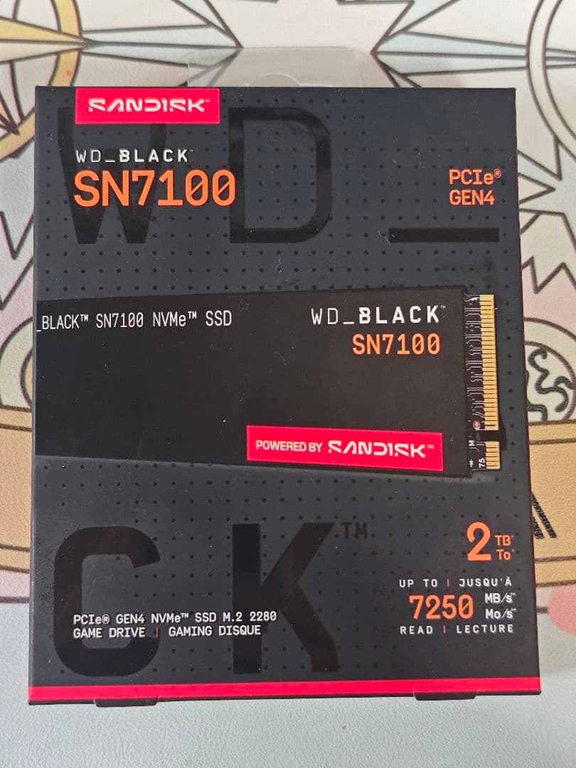 [新品未開封]WD_BLACK SN7100 SSD 2TB