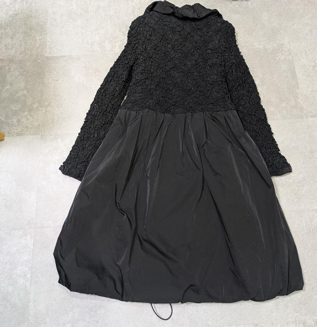 極美品 ヒロコビス シャーリング ロングコート