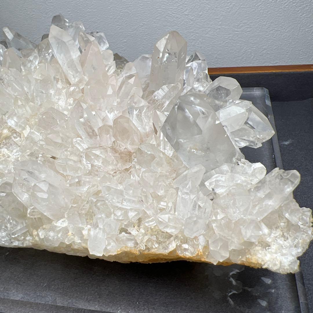 天然石　マニカラン水晶クラスター　1478グラム