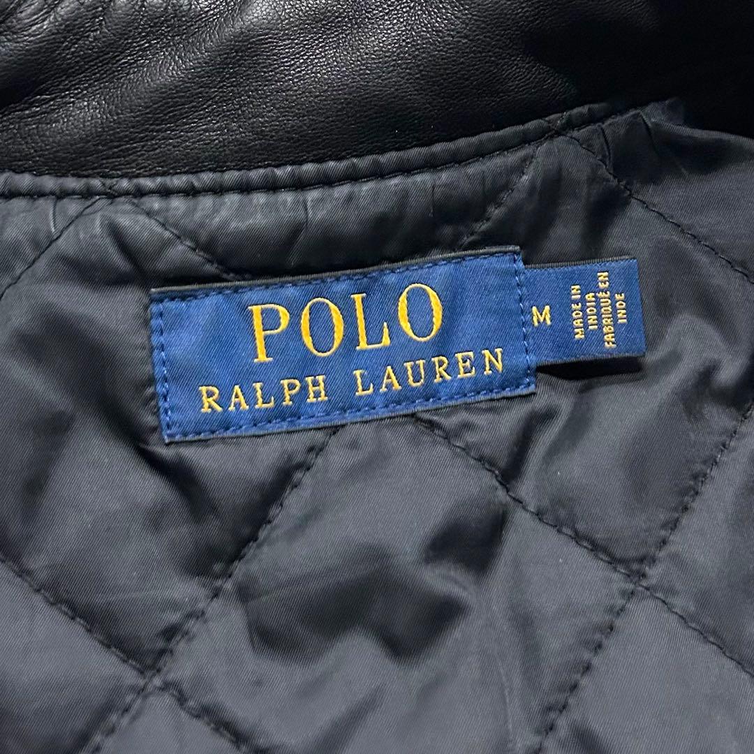 専用！ポロラルフローレン ノーポニー 現行 カフェレーサー レザージャケット