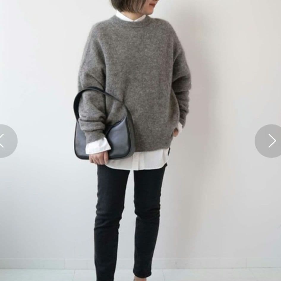 Deuxieme Classe Winter クルーネックニット