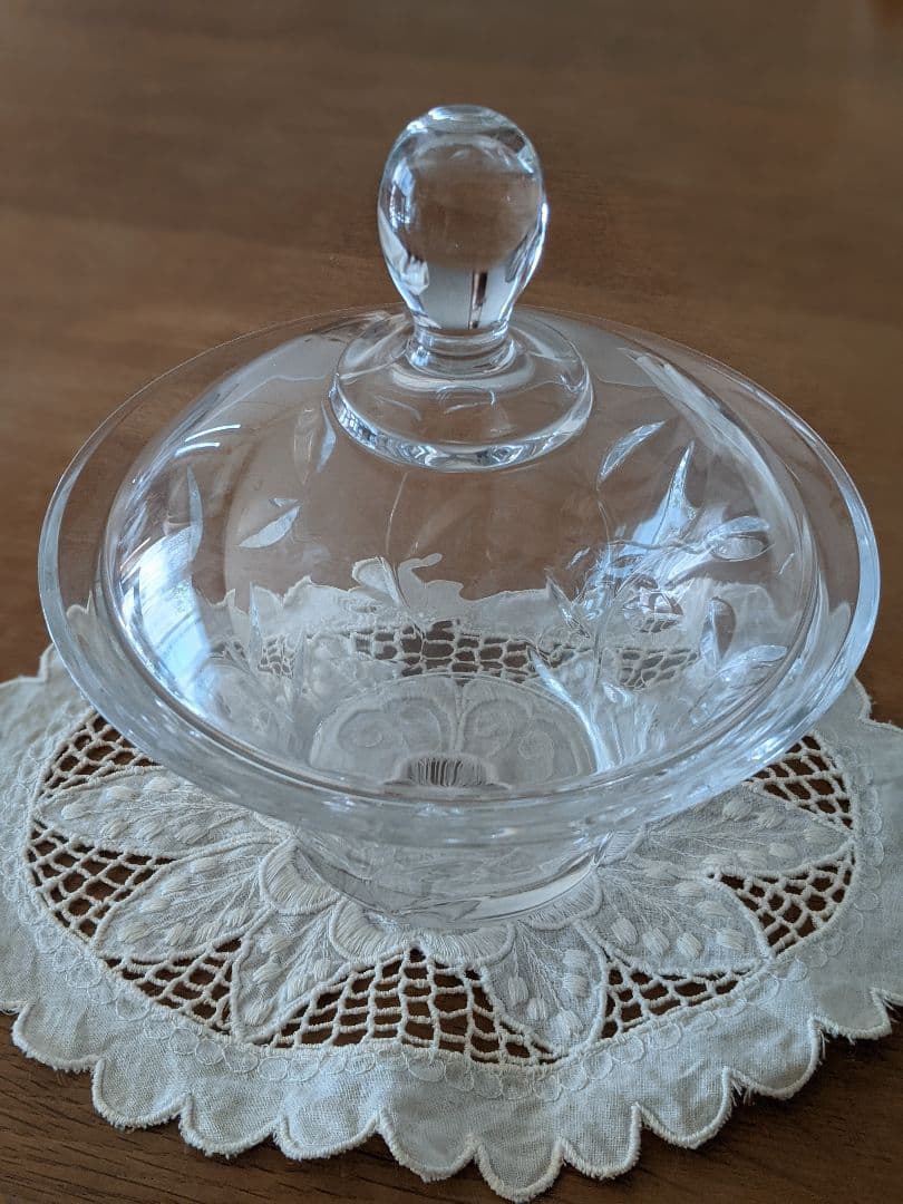 ★新品未使用★バーニーズニューヨークのガラス製ボンボニエール