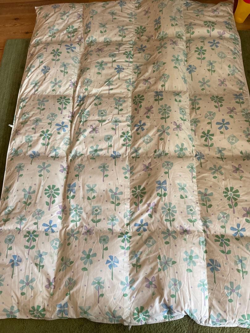 日本製【シビラ】羽毛布団　150×210 モリノ　レッド　ブルー各1枚