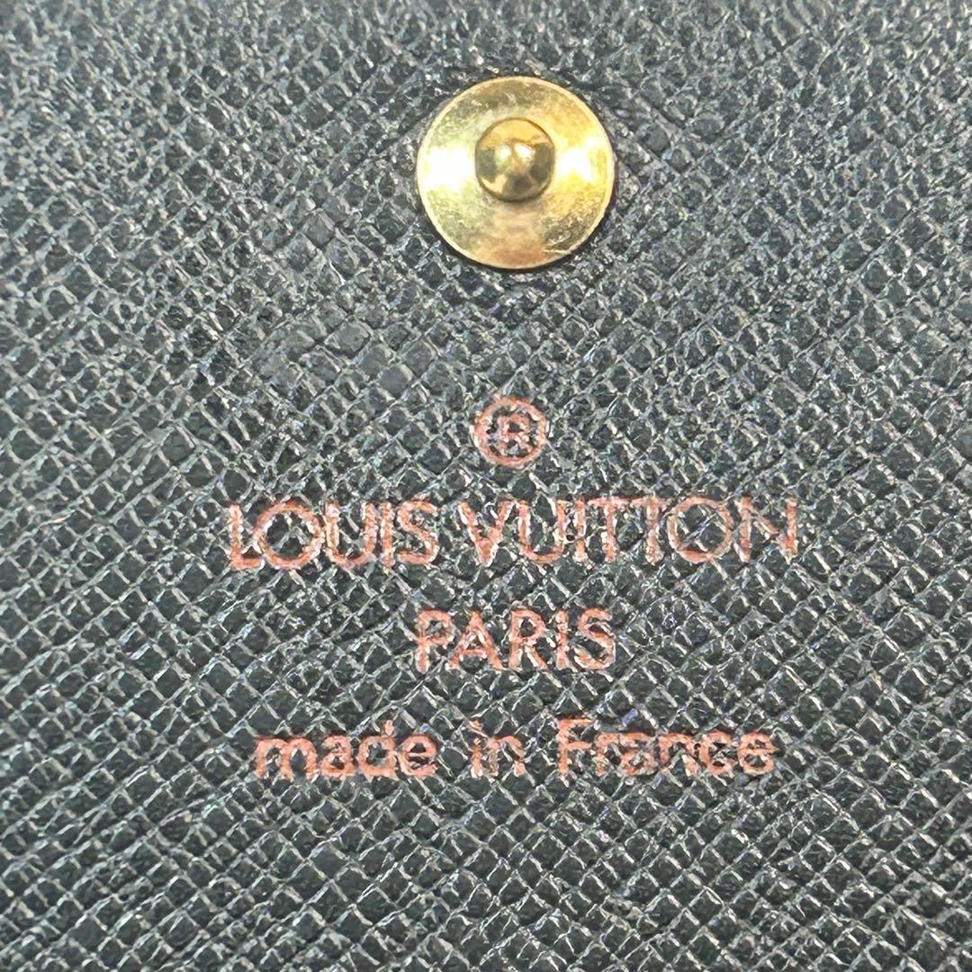 ルイヴィトン　エピ　ポルトモネビエ・トレゾール　ノワール　ブラック