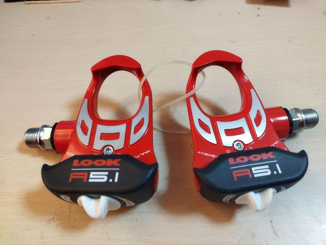 【絶版品】LOOK A5.1ペダル 【デルタ】未使用箱付 オマケのクリート付