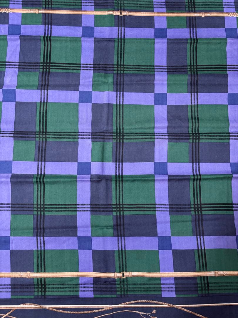 【GUCCI】タータンチェック スカーフ 大判