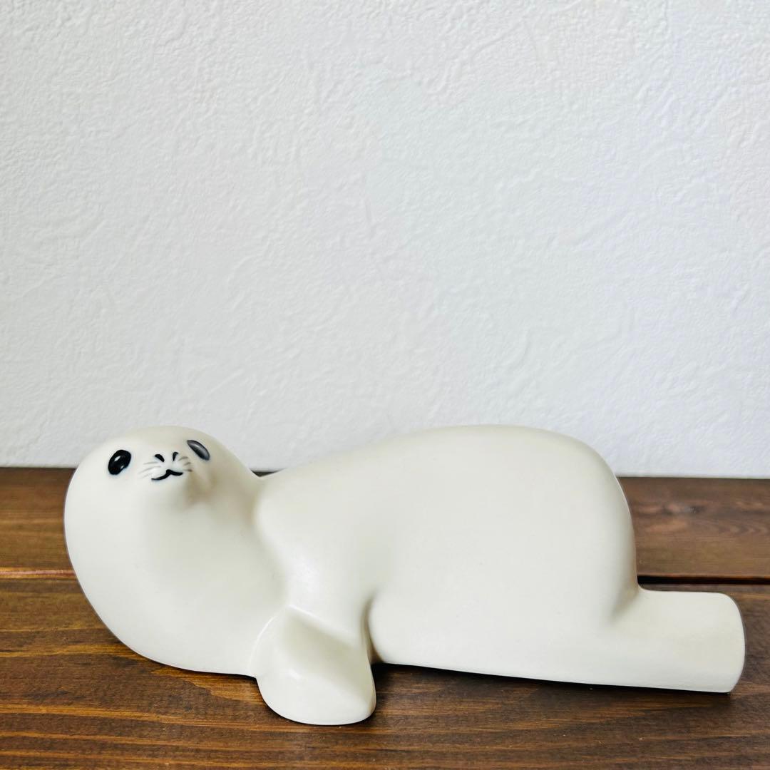 アラビア　WWF リルモア・マンネルハイム 可愛らしいアザラシ 1984年