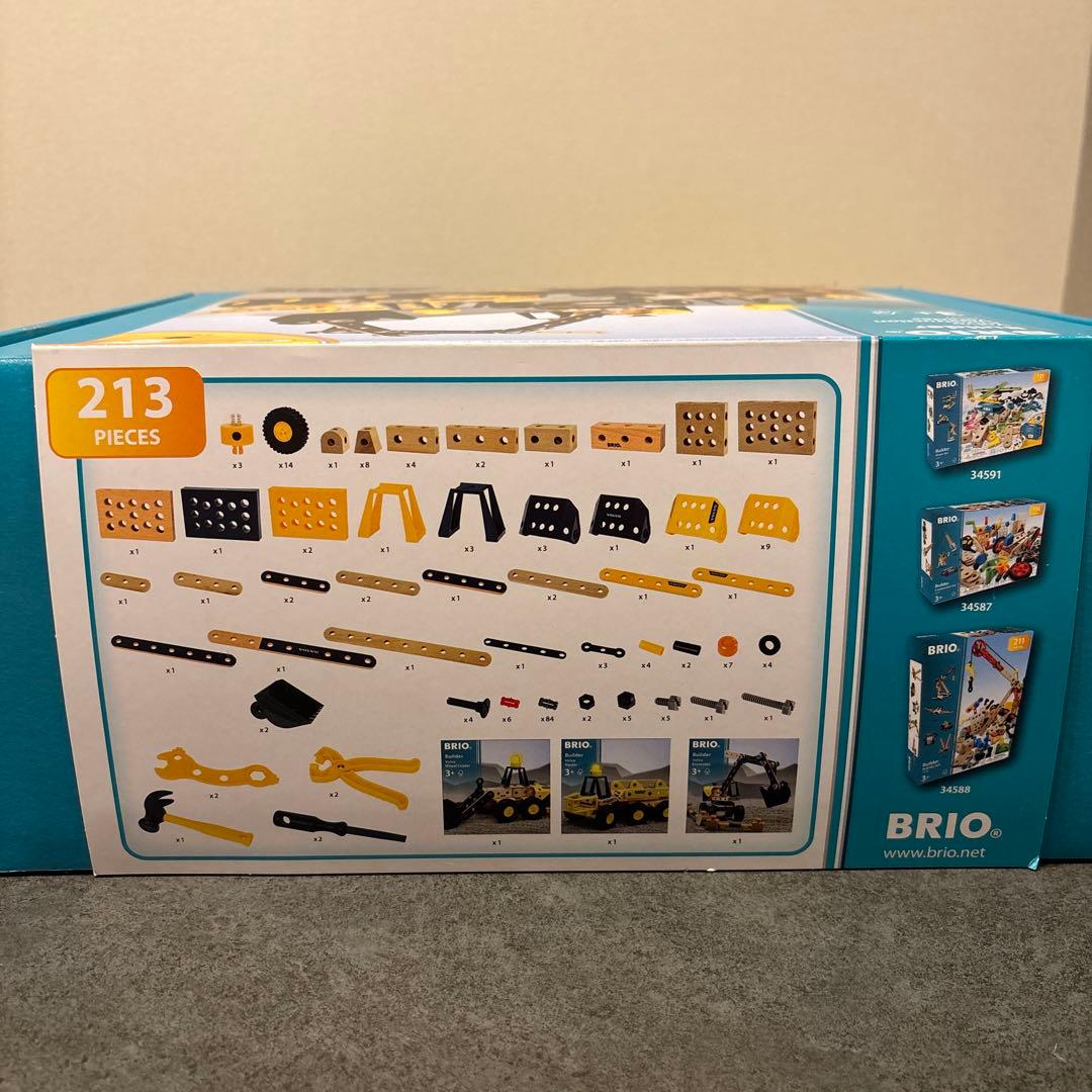 【新品未開封】BRIO (ブリオ) ビルダー Volvo工事車両DXセット